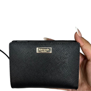 Kate Spade black‎ Clasp Wallet